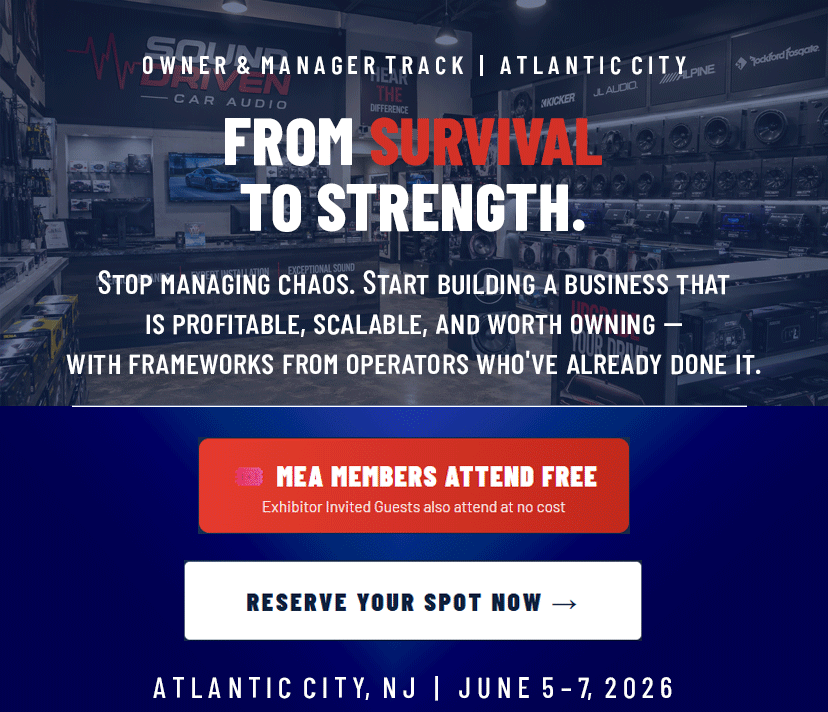 Promo banner for the 'From Survival to Strength' event in Atlantic City with bold title and CTAs like 'Reserve Your Spot Now'.